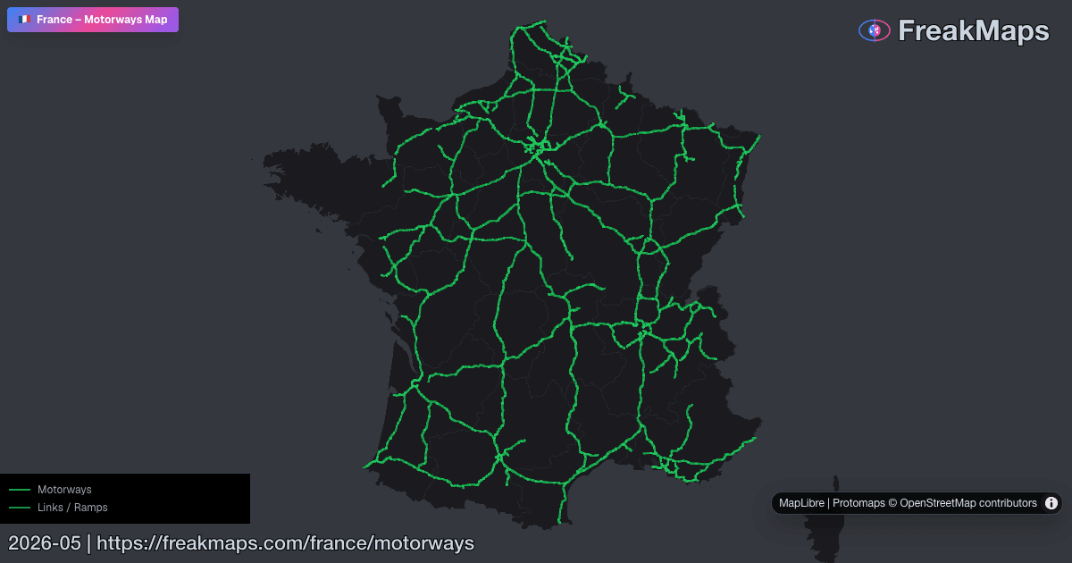 France — motorways