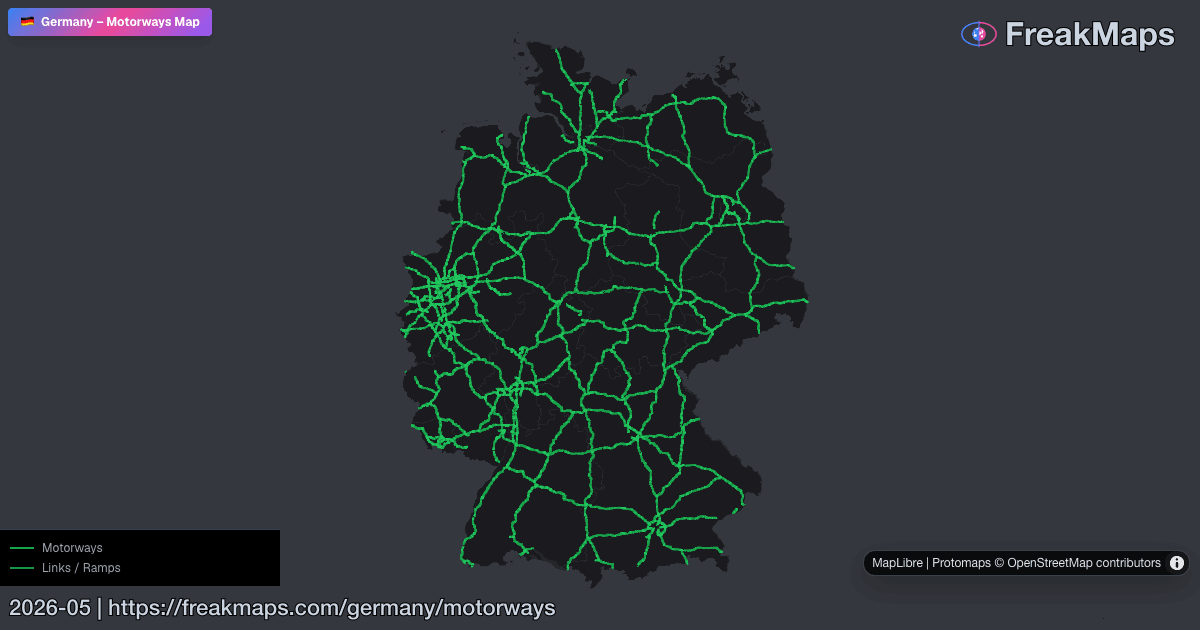Germany — motorways