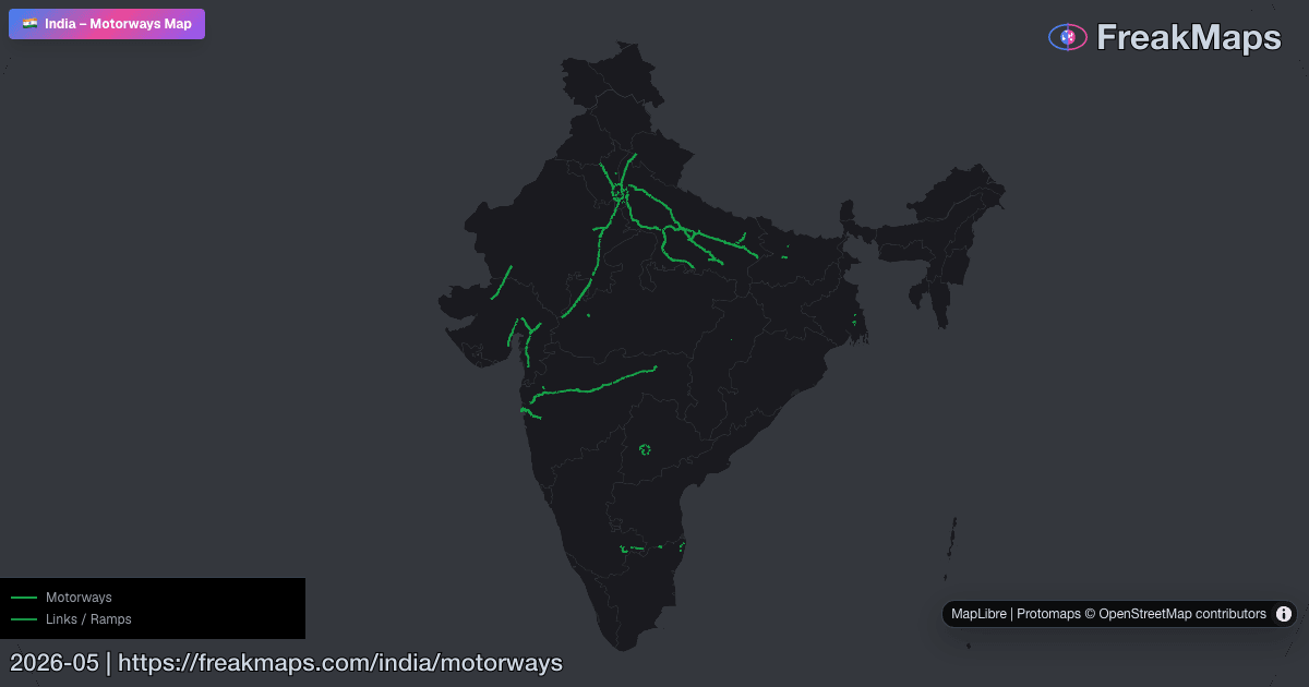 India — motorways